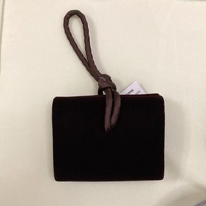 Velvet evening clutch
